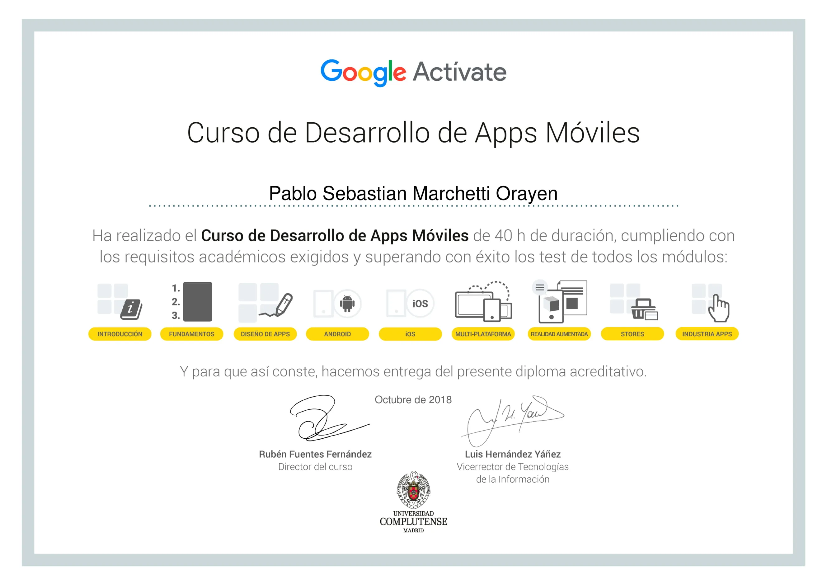 Desarrollo de Apps Móviles